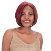 Magic Mix Color Machine Made Synthetic Hair Lace Front Bob Wig Mdynasty1045 Photo