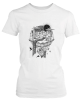 PepperSt Ladies White T-Shirt - Fan Sketch Photo
