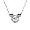 Destiny Dancing Mickey Mouse Necklace with Swarovski Crystals Photo