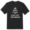 Just Kidding Kids "Keep Calm and Call My Grandma" Short Sleeve Photo