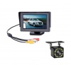4.3" TFT LCD Monitor With CMOS 12 LED Rear View Reverse Backup Camera Photo