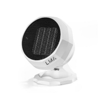 LMA Miniature 1800W Fan Heater And Cooler Heat Instantly White