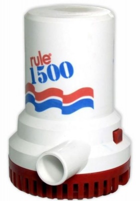 Photo of Jabsco Rule 1500 GPH Submersible 24 Volt Pump