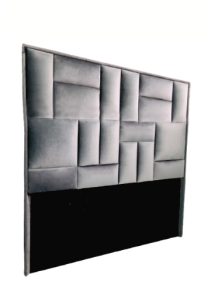 Decorist Home Gallery Modern De Papella Grey Headboard Super King Size