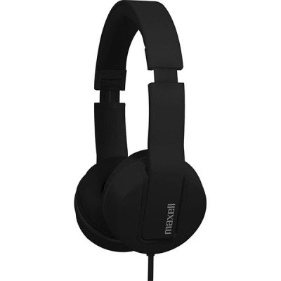 Photo of Maxell SMS-10 METALZ Mid Size Headphones - OBSIDIAN