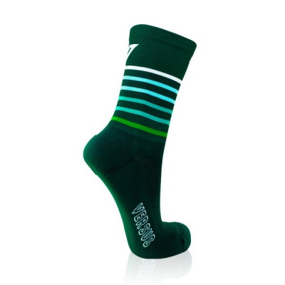 Photo of Versus Green Stripes Cycling Socks
