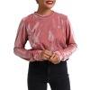 Volcom -Velvet Pullover Crew-Mauve Photo