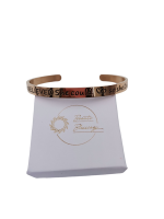 Rose Gold Plated She BELIEVED she could so she Did Cuff Bracelet