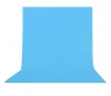 3x6m Non-woven Backdrop Cloth Blue color Photo