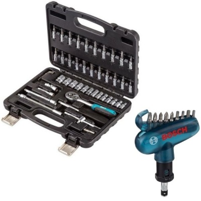 Photo of Bort - Tool Kit Set & Bosch Screwdriver Bit Set 10 Piece