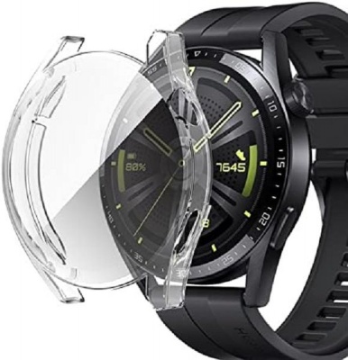 Anti Drop Electroplating Cover With Screen Protector for Huawei Watch GT 3