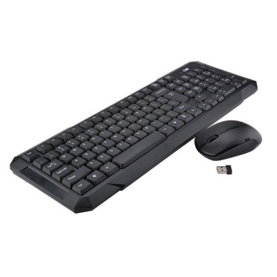 Photo of Tuff Luv Tuff-Luv Wireless keyboard & Mouse Full 104 keys - Black