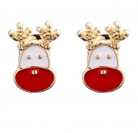 SilverCity Christmas Gift Rudolph Earrings