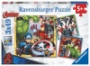 Ravensburger Marvel The Mighty Avengers - 3 x 49 Piece Puzzles Photo