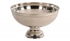 Silver Plated Round Brass Wine Cooler On Foot Photo