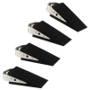 Mix Box Rubber Door Stopper Wedge - 4 Piece Photo