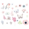 AOOYOU Princess Nature Watercolor Art Sticker for Wall Decoration Photo