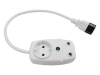 Apex Multi Plug 1x16A 1x5A 0.5m IEC Cord Photo