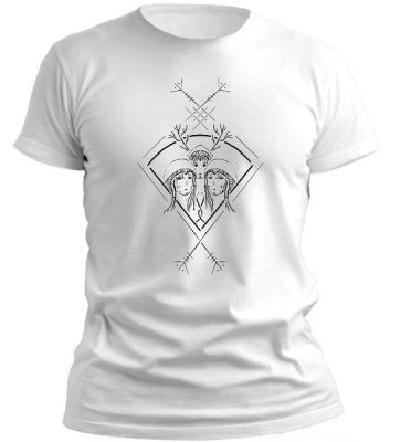 Photo of PepperSt White T-Shirt – Norse Archer Warriors