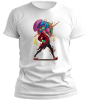 PepperSt Men's White T-Shirt - Crazy Butler Photo