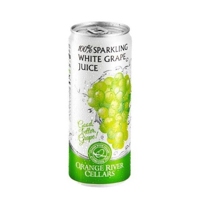 Photo of Orange River Cellars Sparkling White Grape Juice 24 x 330ml