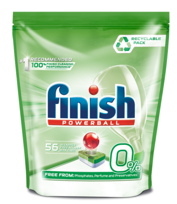Photo of Finish Auto Dishwashing All In One Max Tablets Recyclable Pack - 56's