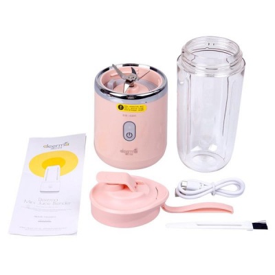 Deerma USB Portable Mini Smoothie Juicer and Blender With Drinking Lid