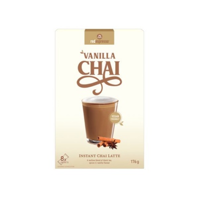 Photo of red espresso - Instant Vanilla Chai Latte Sachets Vegan friendly - 8 x 22g