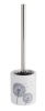 WENKO - Toilet Brush - Astera Range - Ceramic - White/Grey Photo