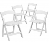 Wimbledon Resin Folding Chair - 4 Piece Photo