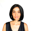 Janet Collection Super Flow Deep Part Lace Wig AMY - 1B Photo