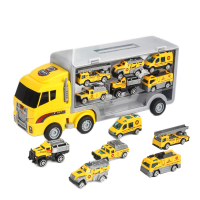 Kiddo Crave Construction Truck Toy Car Fleet
