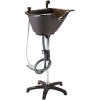 Portable Hair Wash Basin - Black Sink Photo