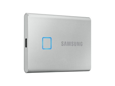 Photo of Samsung T7 Touch 500GB USB 3.2 Portable SSD - Silver