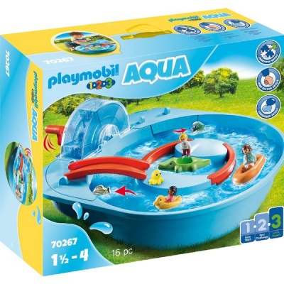 Photo of Playmobil AQUA 1.2.3 Splish Splash Water Park 70267