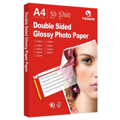 Photo of TECHNOLAB A4 Double Sided Glossy Photo Paper - 50 sheets - 200gsm