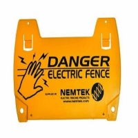 Nemtek Warning Sign Electric Fence Large 10 Pack