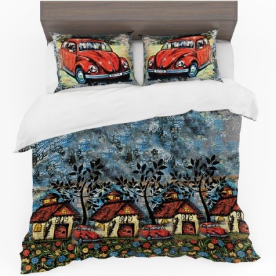 Photo of Print with Passion Beetle Town Duvet Cover Set