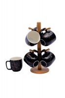 Zazo 6 Piece Ceramic Tea Cups