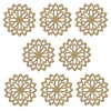 Studeo39 - Laser Cut MDF Coaster Set - Abstract Sunflower Photo