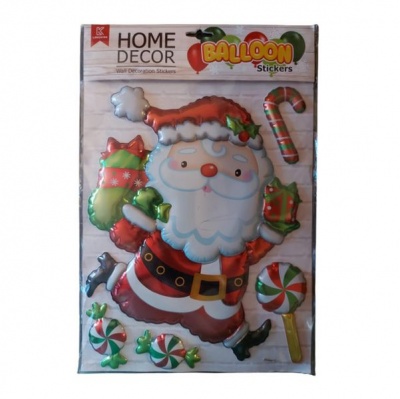 Photo of Large Santa Clause Decoration Balloon Stickers