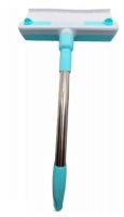 2 1 Window Glass Cleaning BrushSqueegee