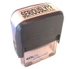 Pappa Joe Colop C20 Self Inking Rubber Stamp - SERIOUSLY!? - Black Photo