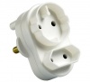 Bulk Pack x 5 Plug-Adaptor Euro Schuko Twin Photo