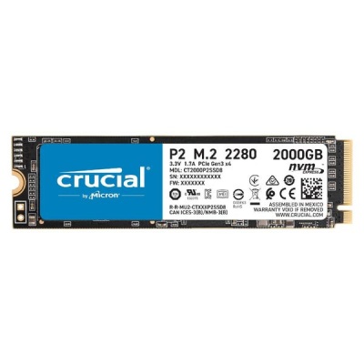 Photo of Crucial P2 2TB PCIE M.2 NVME SSD