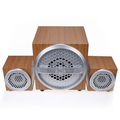 Photo of Jiteng S-908F 2.1 Bluetooth LED Gaming Wood Look Speaker Subwoofer System