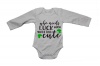 BuyAbility Who Needs Luck - St. Patricks Day - Long Sleeve - Baby Grow Photo