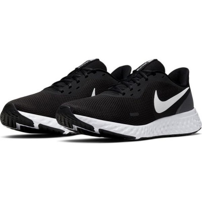 Photo of Nike Men's Revolution 5 Running Shoes - Black/White