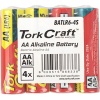 Tork Craft Lr6 4S Aa 1.5V Battery X4 Pack Shrink Wrap Photo