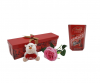 Love Monkey Teddy Bear Pink Rose & Chocolate Valentine Gift Box Photo